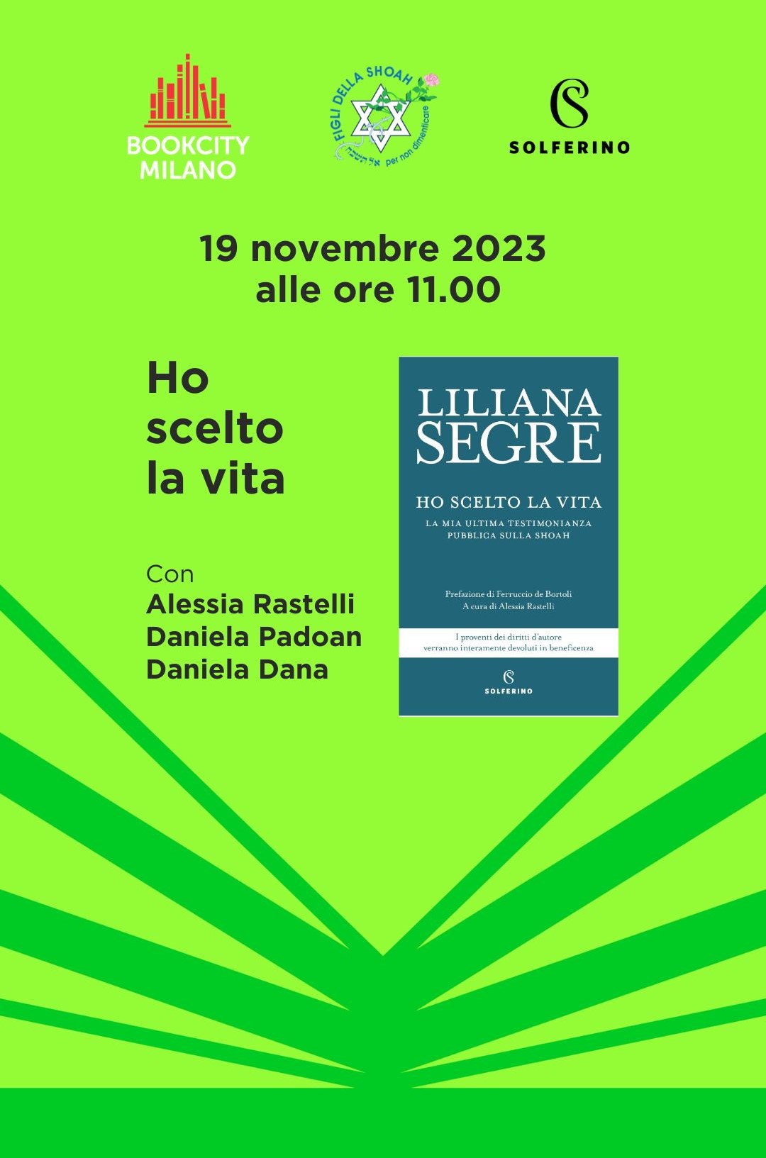 BOOKCITY - Presentazione del  libro "Ho scelto la vita" - ON LINE